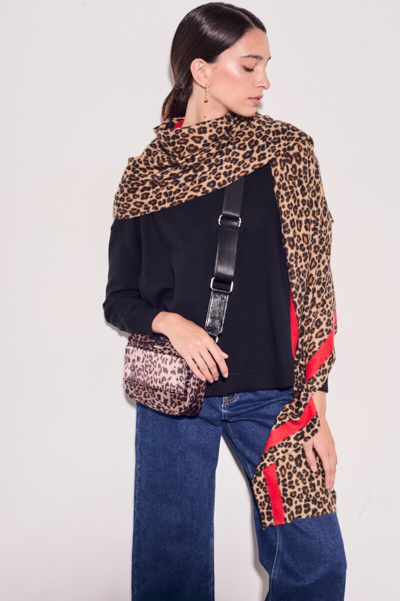 Sweater Algodón Elastano Negro