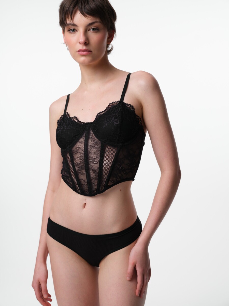 Corset Quinn - Negro 