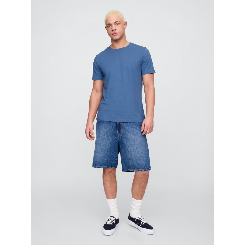 V-EVERYDAY SOFT CREW - SOLID CORNFLOWER829