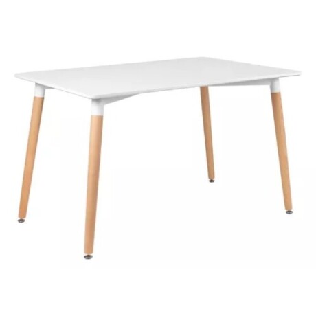 Mesa Comedor Nordica Resina Rectangular Blanca Mesa Comedor Nordica Resina Rectangular Blanca