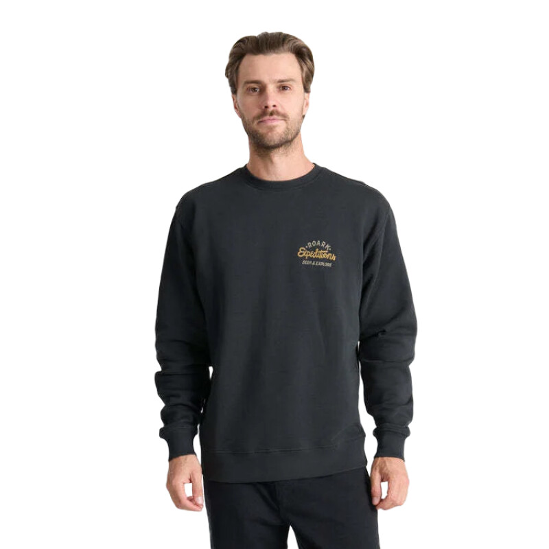 Buzo Roark Sign Writer Fleece - Negro Buzo Roark Sign Writer Fleece - Negro