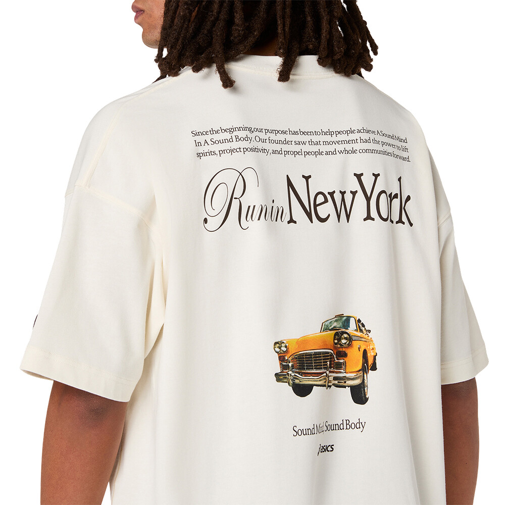 Polo Training Heritage Heavy Cotton Run City Tee Unisex Cream/new York