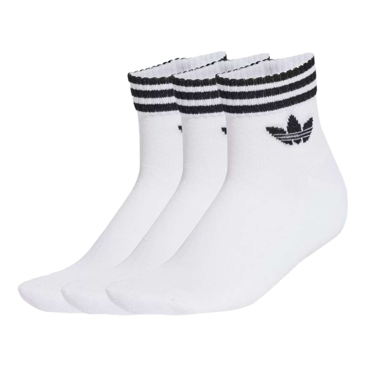 Medias Adidas 3 pack Ankle - Blanco 