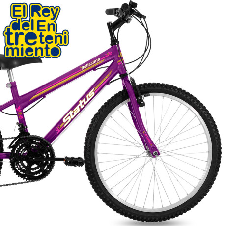Bicicleta Montaña Status Rod 24 Cambios 18 Vel Niña Bicicleta Montaña Status Rod 24 Cambios 18 Vel Niña