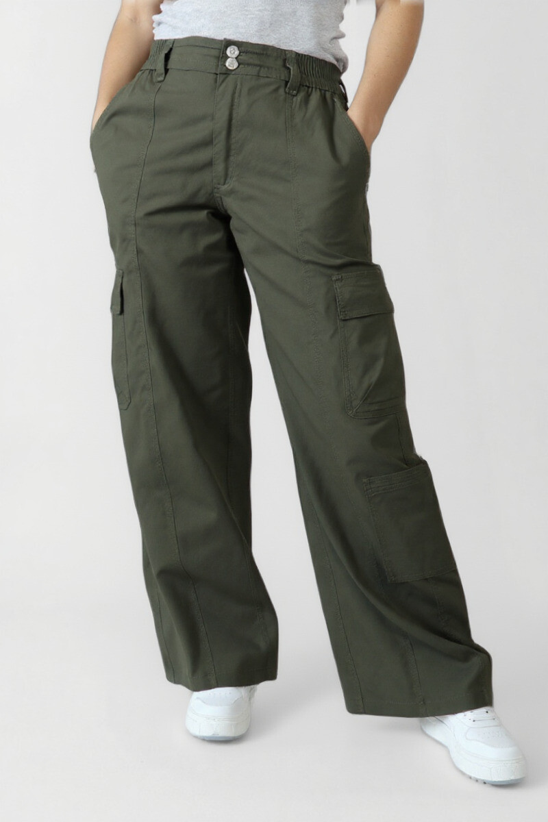 Pantalón Morgan Verde