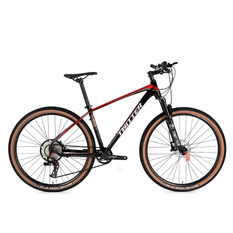Bicicleta Montaña TWITTER Blackhawk Pro Rodado 29 30S*2/T17 - Black Bicicleta Montaña TWITTER Blackhawk Pro Rodado 29 30S*2/T17 - Black