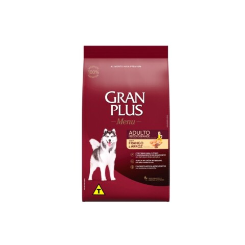 Gran Plus Perro Adulto Pollo y Arroz 20kg | Nutrición Gran Plus Perro Adulto Pollo y Arroz 20kg | Nutrición