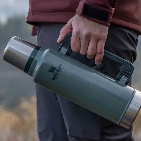 Termo Stanley Ultra 1.4 Litros Con Tapón Cebador Verde