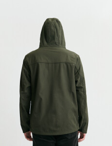 300550 CAMPERA HARRINGTON LABEL Verde