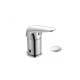 Griferia De Bidet Monocomando Linea Arona Aqualia Cromo C/transferencia 40Mm