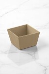 Bandeja conico 21x21x9 cm. - KRAFT MARRON Bandeja conico 21x21x9 cm. - KRAFT MARRON