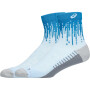 Medias Running Performance Run Sock Quarter Unisex Aegean Blue/arctic Blue