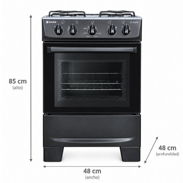 COCINA A GAS 4 H FERLU - ELDOM COCINA A GAS 4 H FERLU - ELDOM