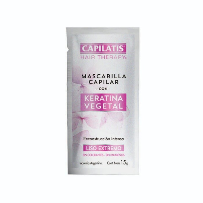 CAPILATIS KERATINA HAIR MASCARILLA SOBRE única