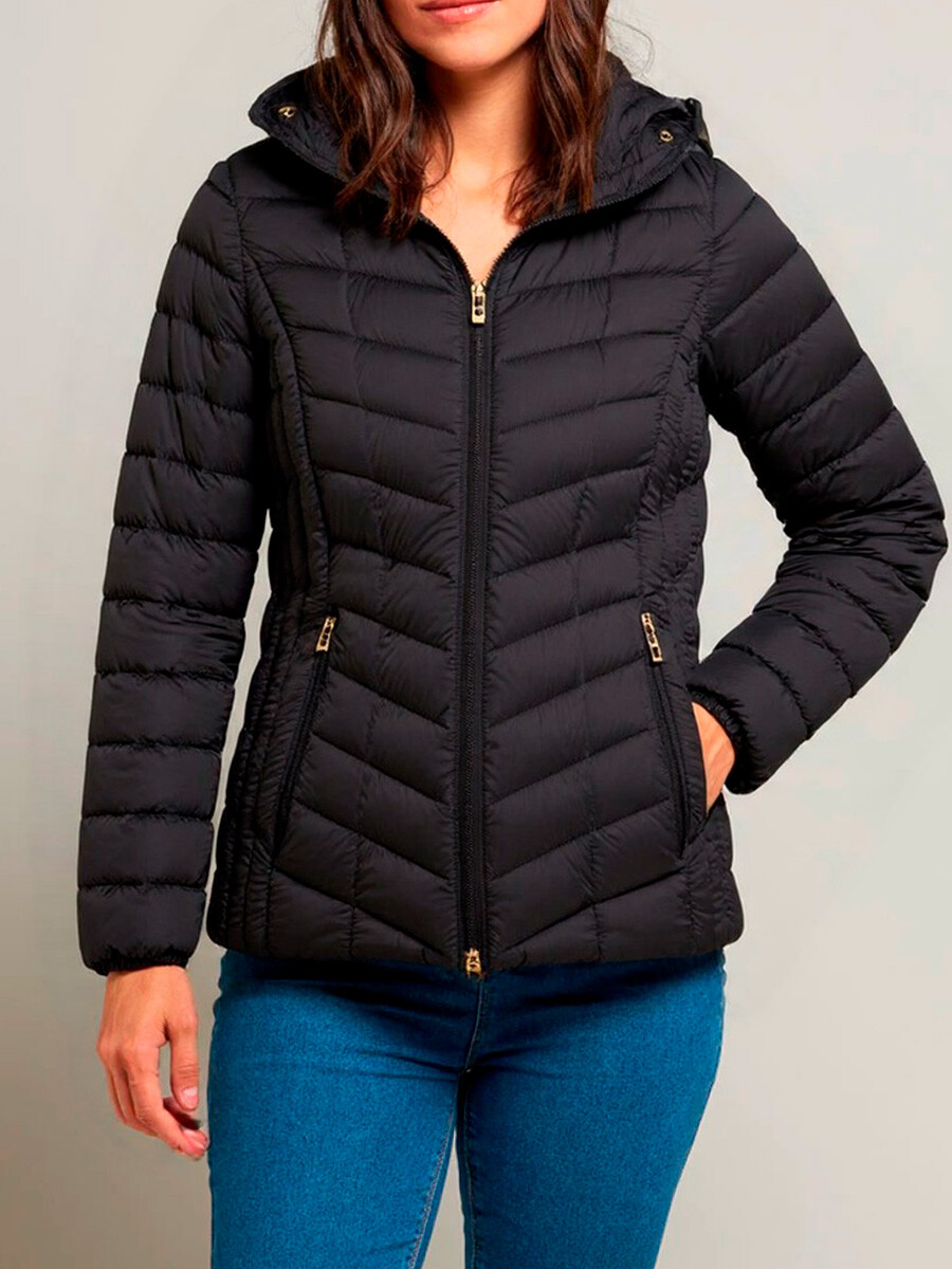 CAMPERA ORIZA REV - Negro 