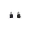 Caravanas Oval-Plata 925-Piedra Zafiro y zirconia-CA3283 Conpiedra