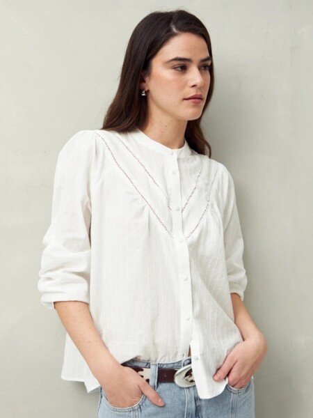 CAMISA D.CASSIN NEREA BLANCO