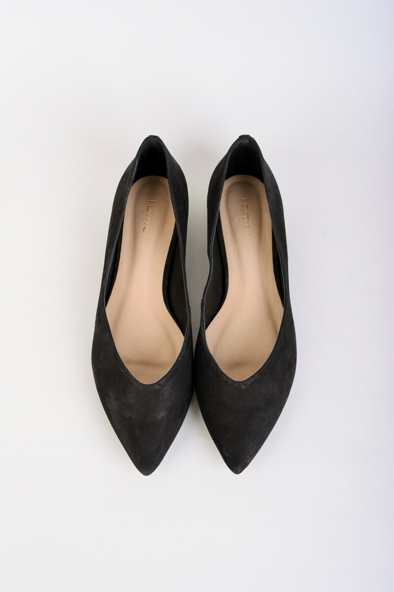 Zapato Cuero -s- - Negro 