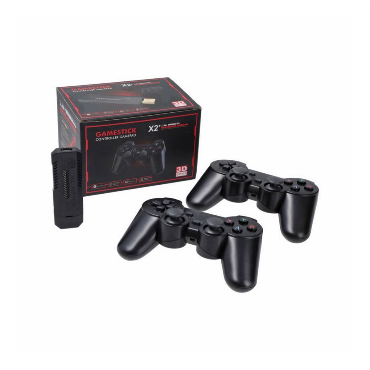 Consola Retro Game Plus Stick - CONSOLA GAME PLUS X2 3D 