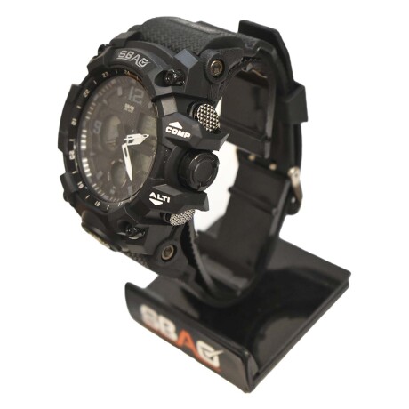 Reloj Deportivo de Pulsera con Pantalla Luz Led para Hombre Negro
