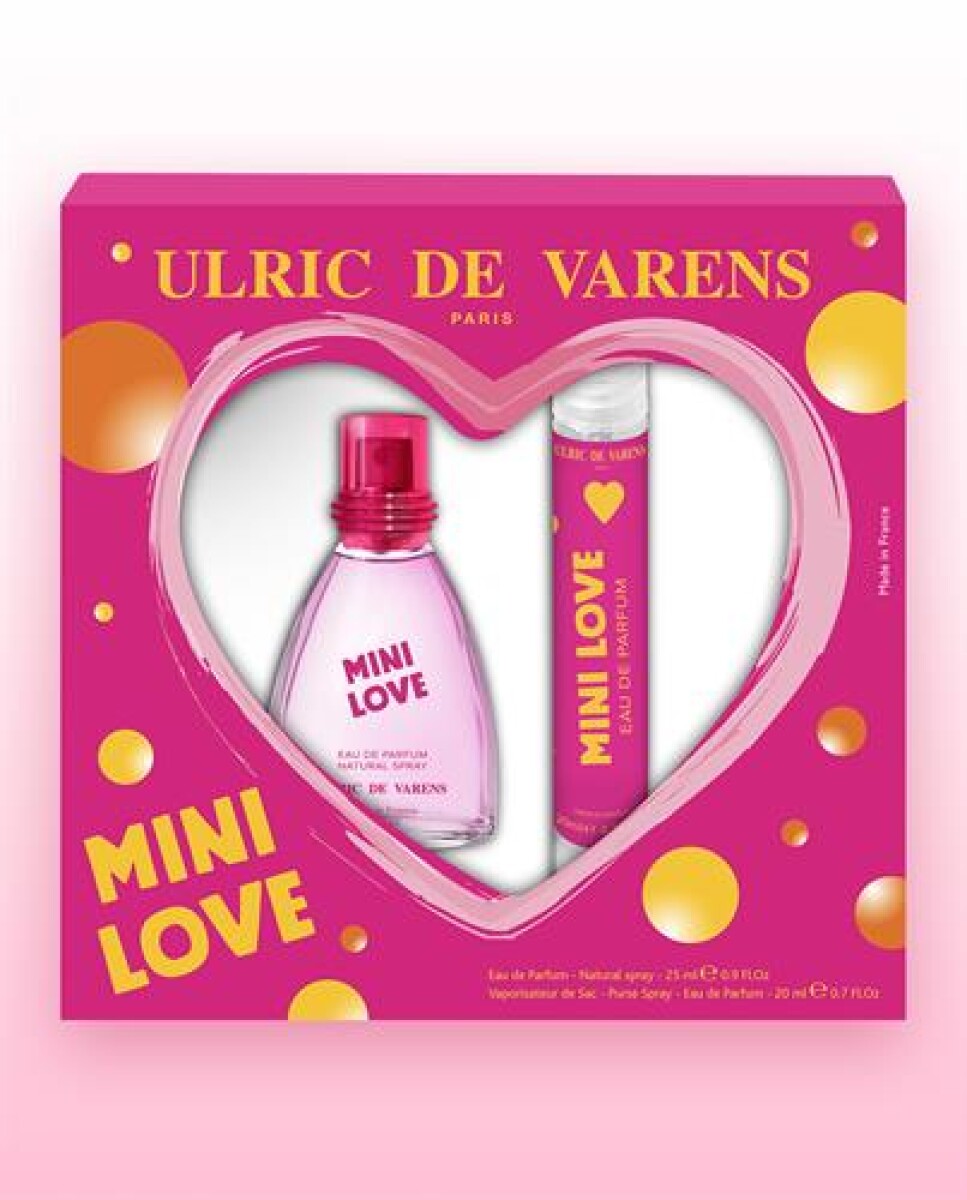 Ulric De Varens Coffret Mini Love 25 ml + 20 ml 
