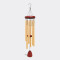 Campana de Viento Wood Dorado