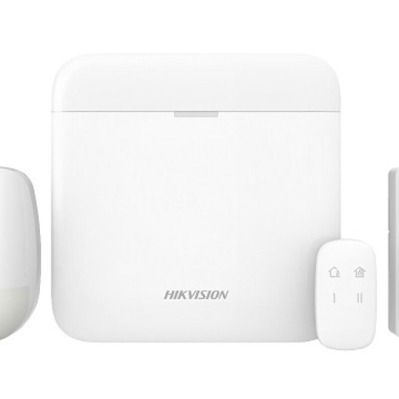 Hikvision AX Pro Series DS-PWA48-Kit-WB - Sistema de alarma - inalámbrico, cableado - 802.11b/g/n, Tri-X - 433 MHz, 2.4 Ghz - 10 Hikvision AX Pro Series DS-PWA48-Kit-WB - Sistema de alarma - inalámbrico, cableado - 802.11b/g/n, Tri-X - 433 MHz, 2.4 Ghz - 10