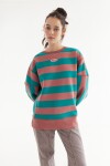 Buzo Beat Verde Rayado