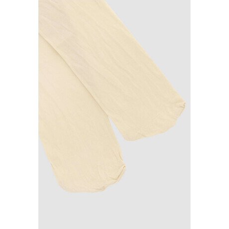 Medias de microfibra Marfil