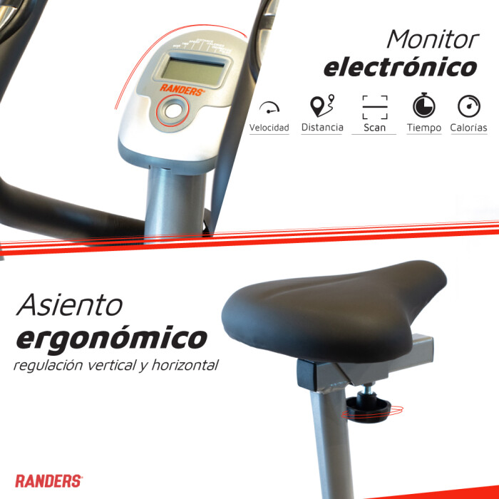 ( ARG-1931 ) Caminador Elíptico Randers Hasta 100 kg ( ARG-1931 ) Caminador Elíptico Randers Hasta 100 kg