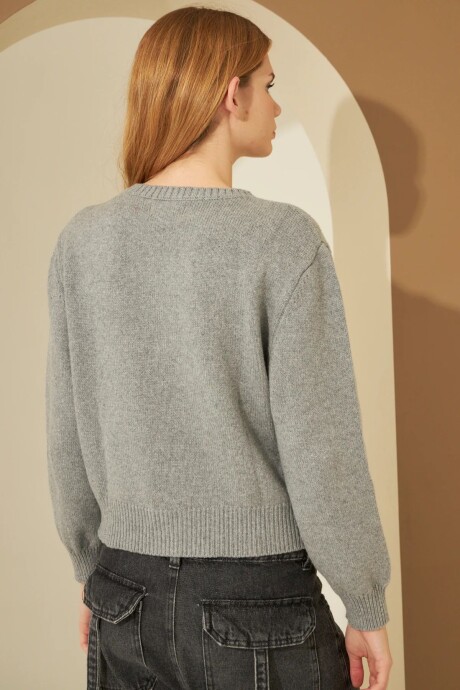 SWEATER CELESTIAL GRIS