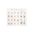 Caravanas hipoalergénicas x12 pares(OW2242) Caravanas Hipoalergénicas X12 Pares(ow2242)