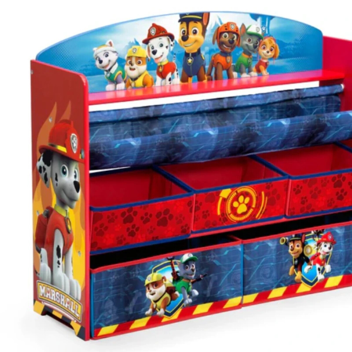 Organizador Infantil Paw Patrol 5 Contenedores 