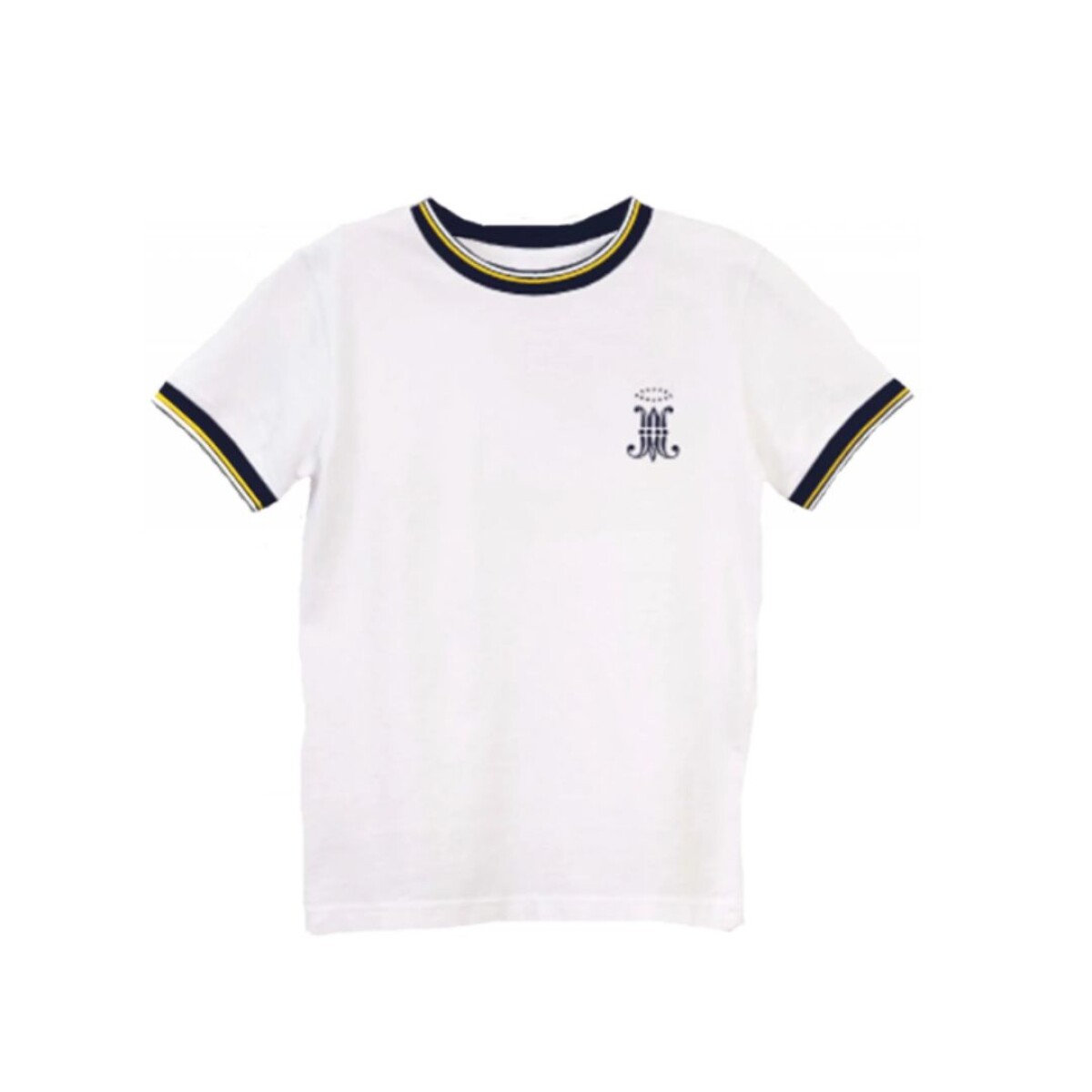 T-shirt manga corta Maristas - Blanco 
