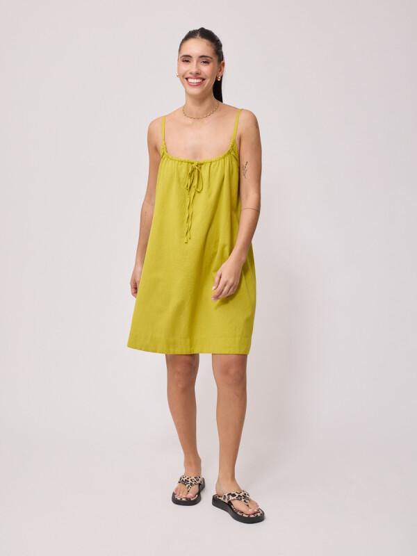 VESTIDO CORTO SOLENE RUSTY Verde