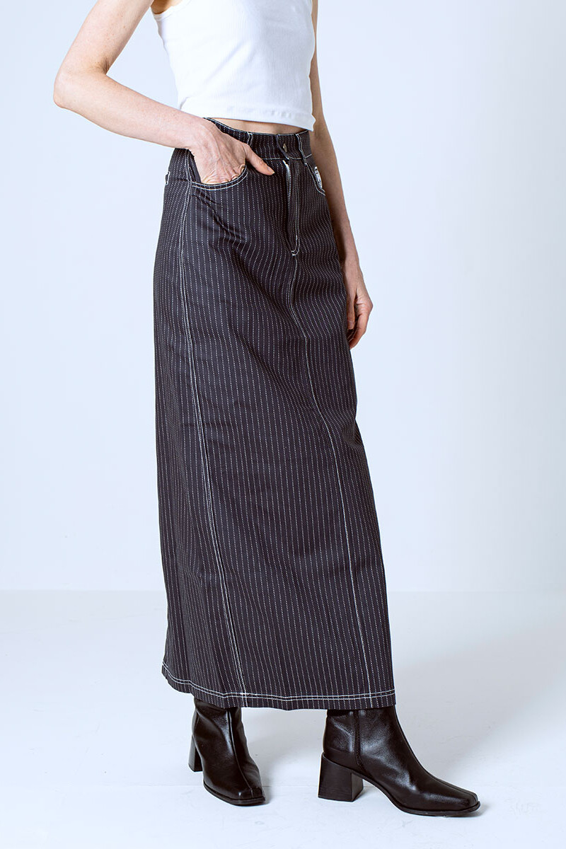 Maxiskirt Black