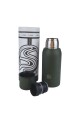 Termo acero color 750 ml verde