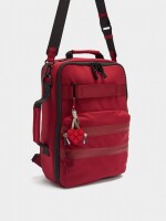 Mochila De Cabina De Nylon Colgante De Corazón rojo