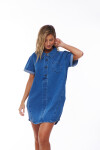 VESTIDO JEAN GRETEL AZUL MEDIO