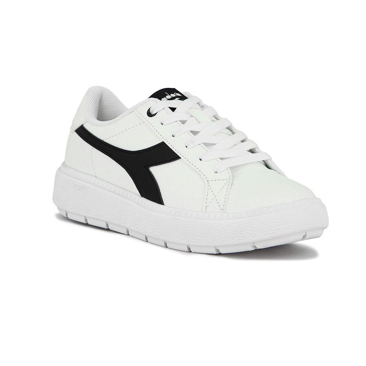 Championes Casuales Mujer Diadora Rocket - Blanco-Negro 