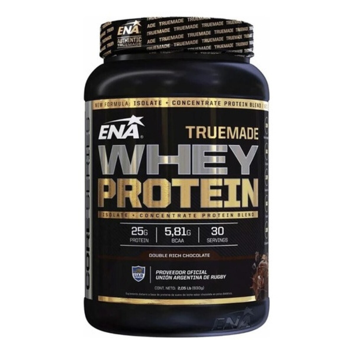 Suplemento ENA Whey Protein Isolado 2 Lb - Cookies and cream 