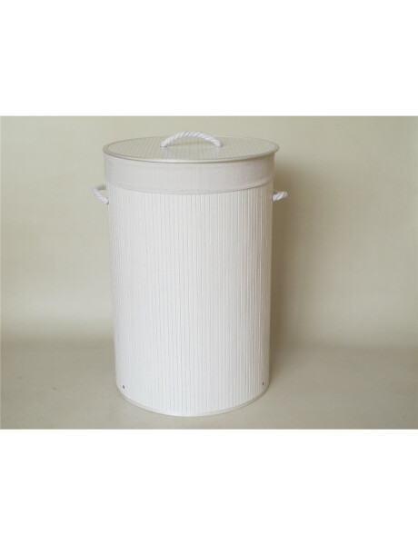 CESTO PLEGABLE RED D40X60CM C/TAPA,FUNDA BAMBÚ BCO CESTO PLEGABLE RED D40X60CM C/TAPA,FUNDA BAMBÚ BCO