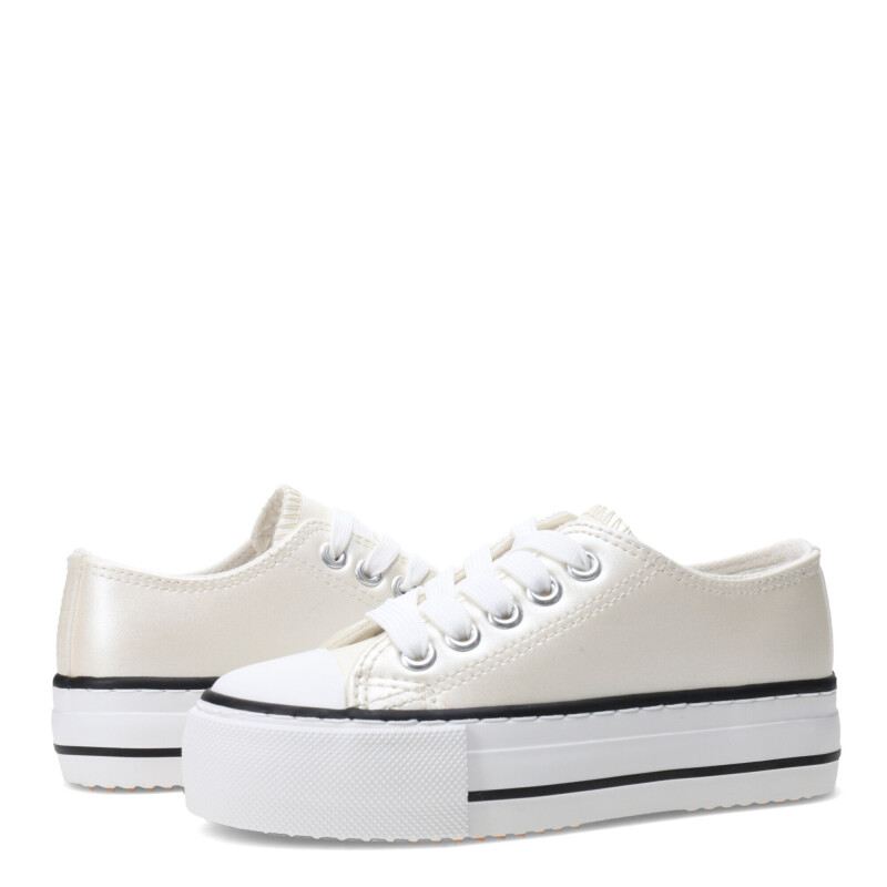 Championes de Niña MINI Miss Carol TALI Blanco