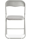 Silla plegable VIUF tela arena cl/acero Silla plegable VIUF tela arena cl/acero