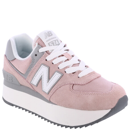Championes de Mujer New Balance Life Style Wns Rosado - Gris - Blanco