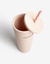 Artículos cocina Vasos Vaso Plástico Largo - Rosa Polvo
