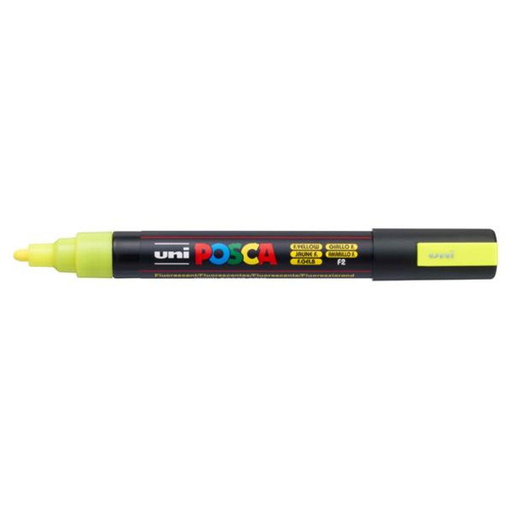Marcador Uni Posca 2,5Mm Amarillo Flúo #MARCADOR UNI POSCA 2,5MM AMARILLO FLÚO