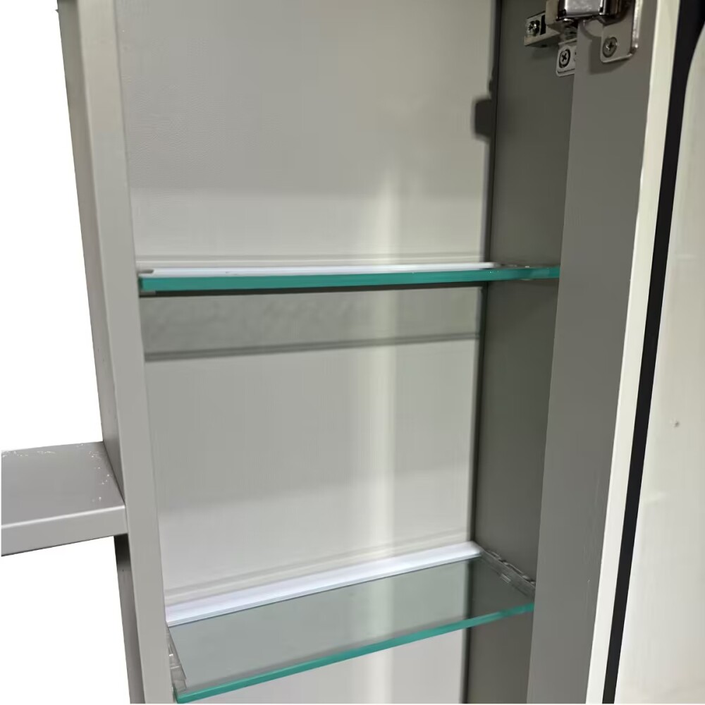 Espejo botiquín 75 cm Curve blanco DMC Espejo Botiquín 75 Cm Curve Blanco Dmc