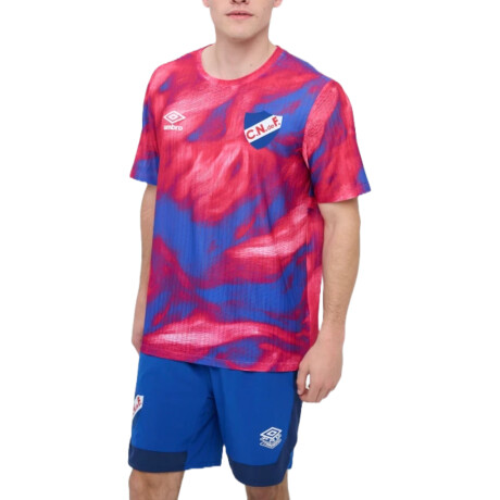 Remera Nacional Press Red Blue