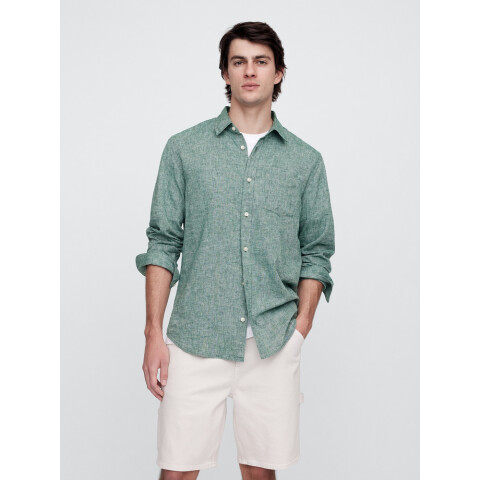 V-LS STANDARD LINEN COTTON RAIN FOREST 19-5232 TC